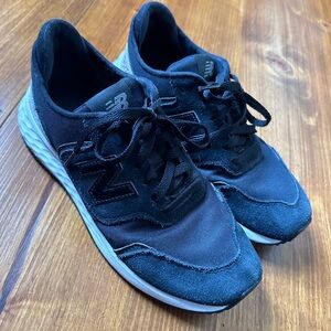 New Balance Women’s Black and leopard print Sneakers